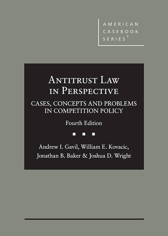 Antitrust Law in Perspective cover
